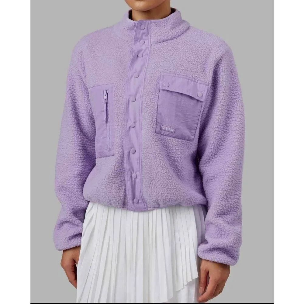 LSKD XXS Alpine Fleece Jacket - Pale Lilac